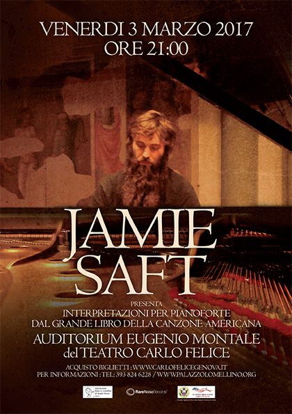locandina Concerto Jamie Saft 03-03-17